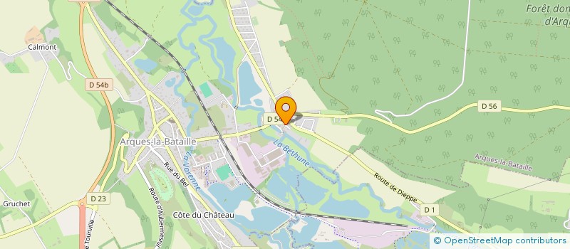 localisation de l'entreprise MADAME CASSANDRA MORENO  ARQUES-LA-BATAILLE