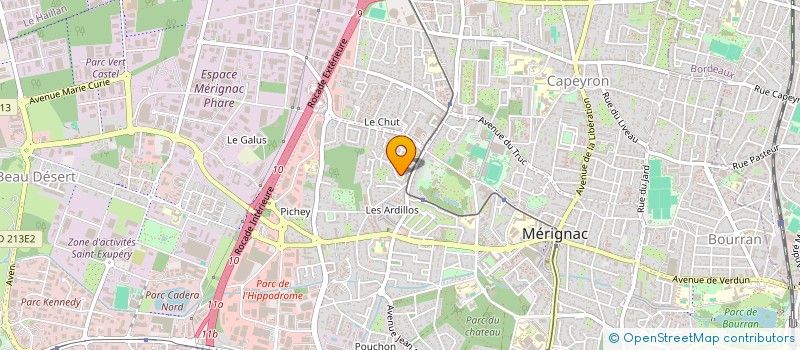 localisation de l'entreprise MADAME CASSANDRA ORNE  ARTIGUES-PRES-BORDEAUX