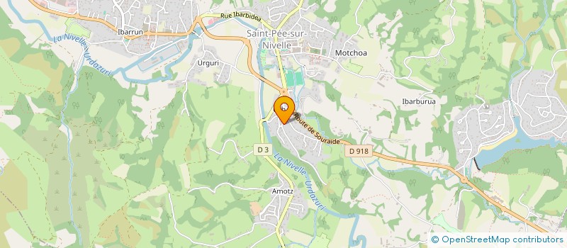 localisation de l'entreprise MADAME CASSANDRA PAILLOT  SAINT-PEE-SUR-NIVELLE