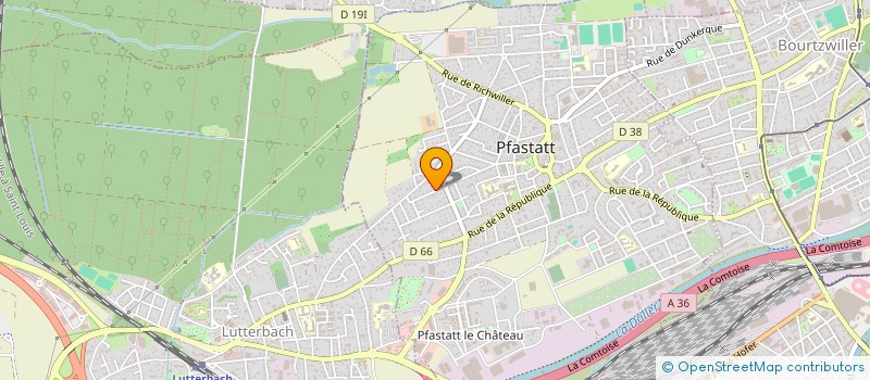 localisation de l'entreprise MADAME CASSANDRA PANDIN  RICHWILLER