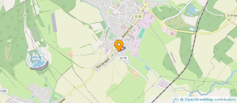 localisation de l'entreprise MADAME CASSANDRA PARLAGRECO  FOLSCHVILLER