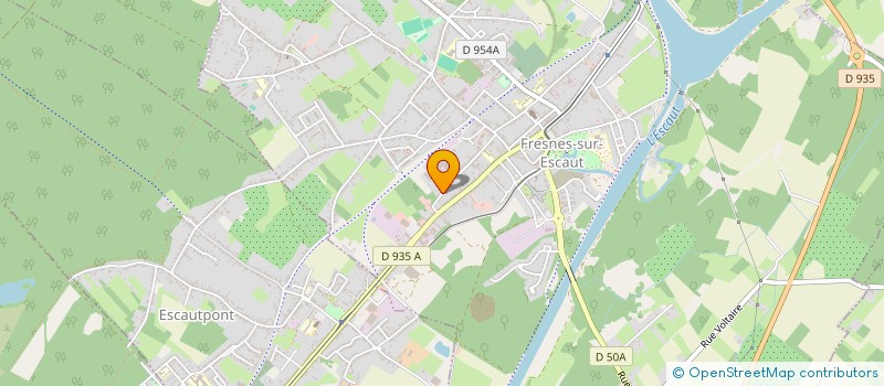 localisation de l'entreprise MADAME CASSANDRA PELGRIMS  FRESNES-SUR-ESCAUT