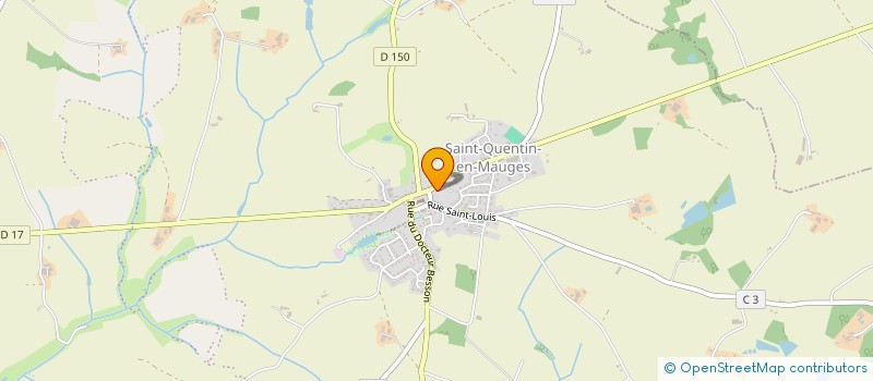 localisation de l'entreprise MADAME CASSANDRA PETIT à MONTREVAULT-SUR-EVRE