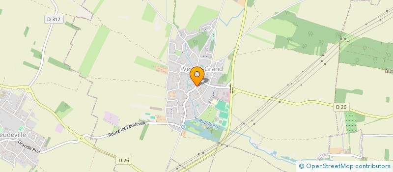 localisation de l'entreprise MADAME CASSANDRA PONTHIEUX  VERT-LE-GRAND