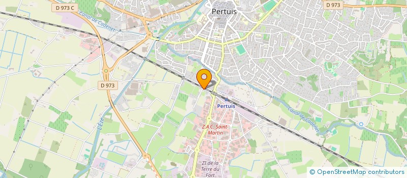 localisation de l'entreprise MADAME CASSANDRA RAFFAELE  PERTUIS