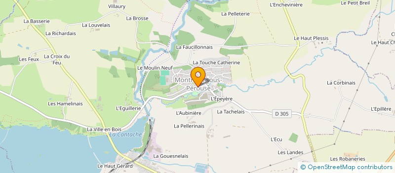 localisation de l'entreprise MADAME CASSANDRA RIOU  MONTREUIL-SOUS-PEROUSE