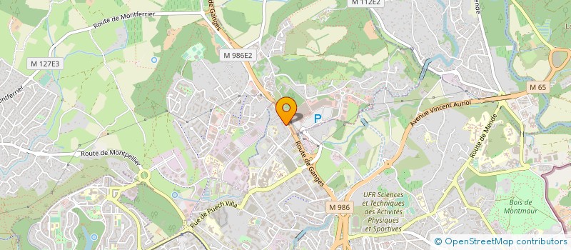 localisation de l'entreprise MADAME CASSANDRA SEGUDA à MONTPELLIER