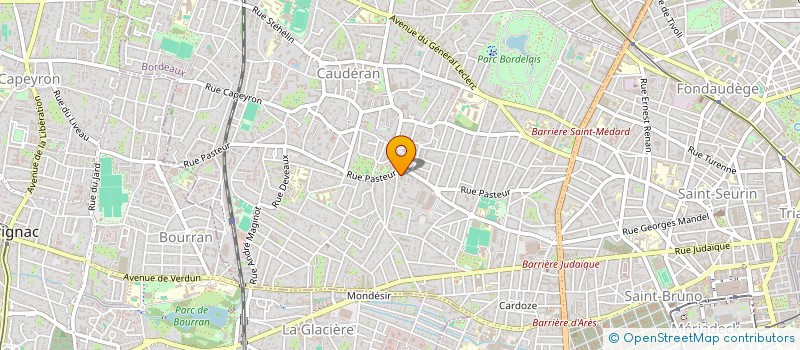 localisation de l'entreprise MADAME CASSANDRA SOYEZ  BORDEAUX