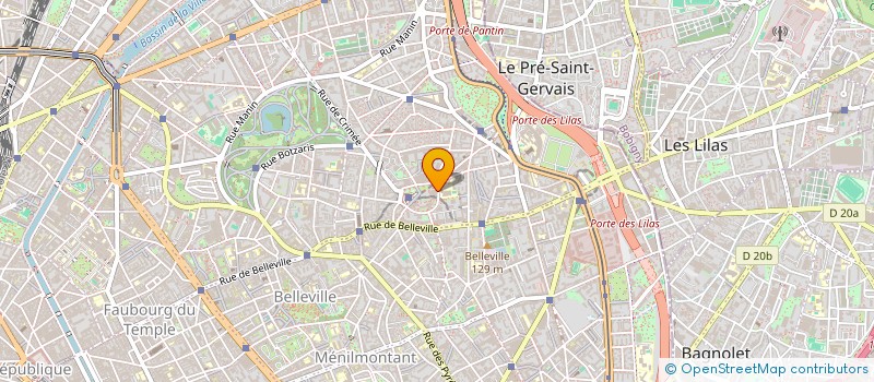 localisation de l'entreprise MADAME CASSANDRA TAGNE  PARIS