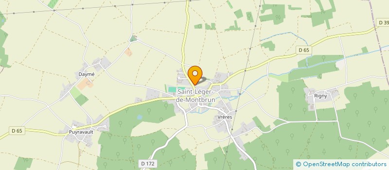 localisation de l'entreprise MADAME CASSANDRA TALLAS  SAINT-LEGER-DE-MONTBRUN