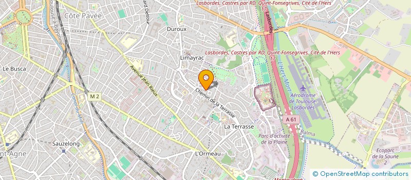 localisation de l'entreprise MADAME CASSANDRA THEYS à TOULOUSE