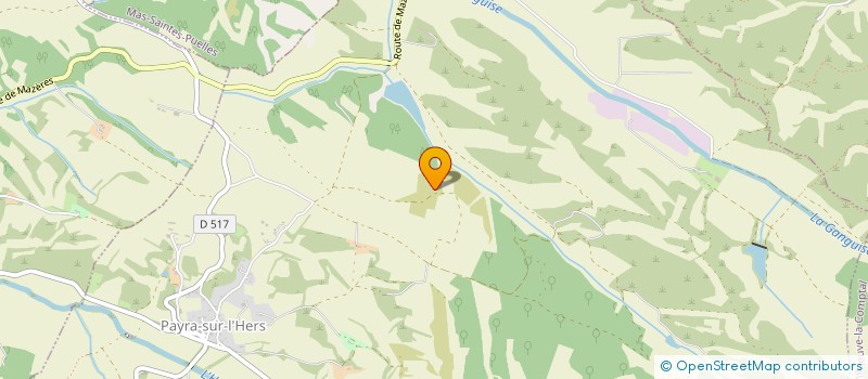 localisation de l'entreprise MADAME CASSANDRA VETRO  PAYRA-SUR-L'HERS