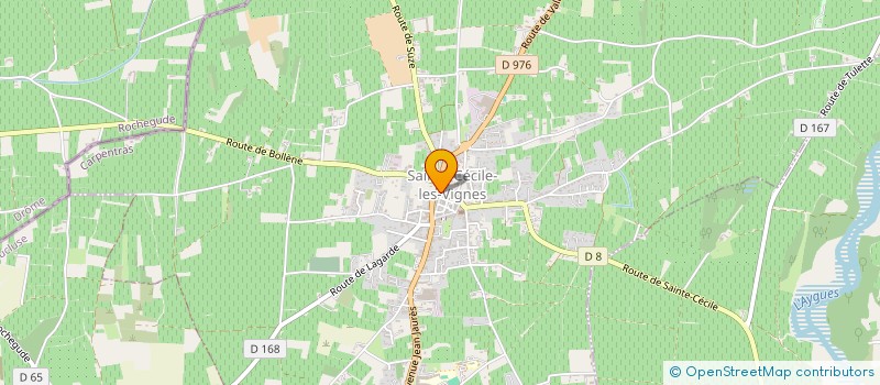 localisation de l'entreprise MADAME CASSANDRA WINAUD-TUMBACH  SAINTE-CECILE-LES-VIGNES