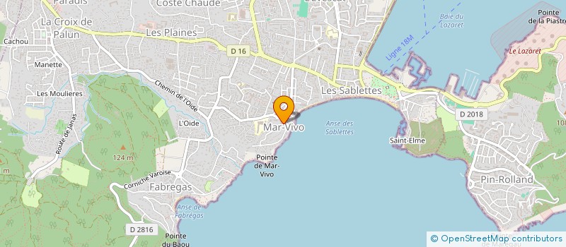 localisation de l'entreprise MADAME CASSANDRE ABETINO à LA SEYNE-SUR-MER