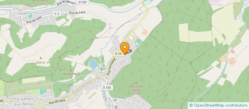 localisation de l'entreprise MADAME CASSANDRE ANTOINE  FALCK