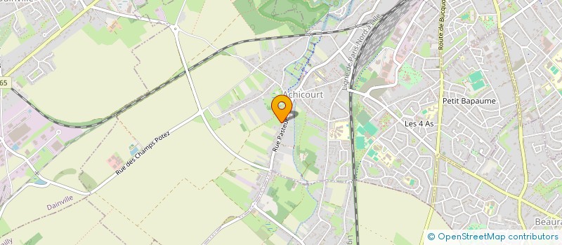 localisation de l'entreprise MADAME CASSANDRE BECQ  ACHICOURT