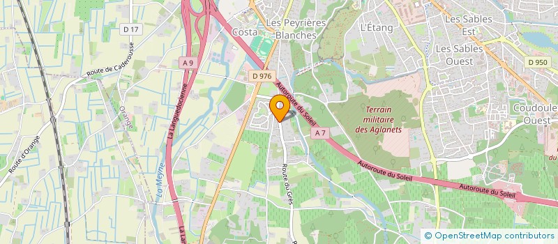 localisation de l'entreprise MADAME CASSANDRE BIZZARRI  ORANGE