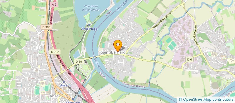 localisation de l'entreprise MADAME CASSANDRE BRUNEL  SAINT-BERNARD