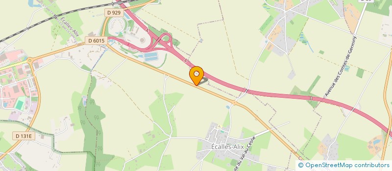 localisation de l'entreprise MADAME CASSANDRE BUAT  ECALLES-ALIX