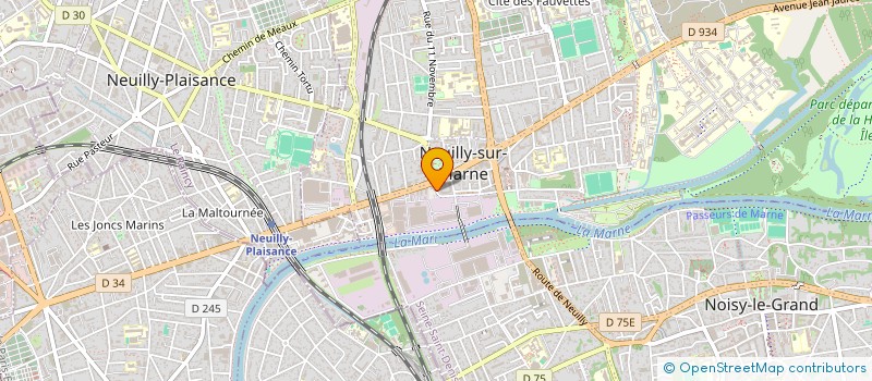 localisation de l'entreprise MADAME CASSANDRE CASTRY à NEUILLY-SUR-MARNE