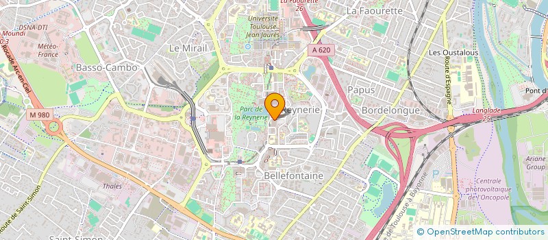 localisation de l'entreprise MADAME CASSANDRE CECCHELLA à TOULOUSE