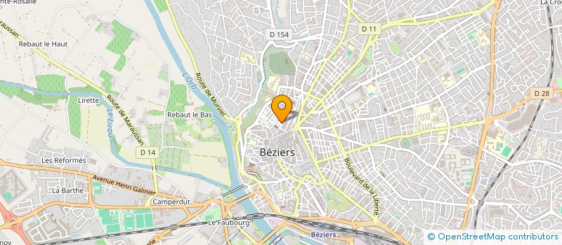 localisation de l'entreprise MADAME CASSANDRE CORMIER à BEZIERS