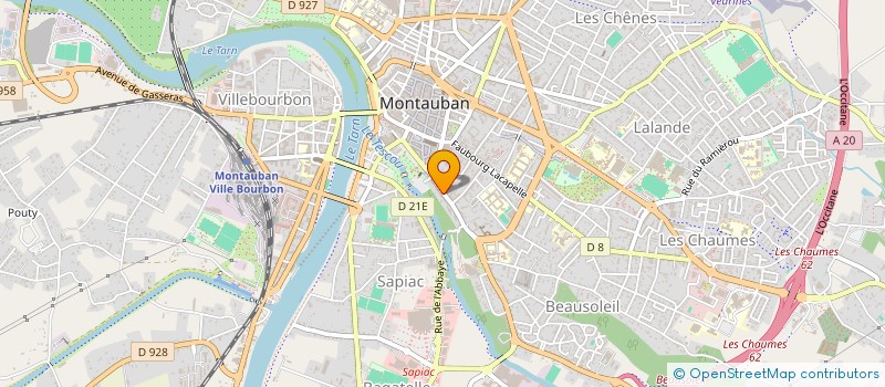 localisation de l'entreprise MADAME CASSANDRE COURMONT  MONTAUBAN