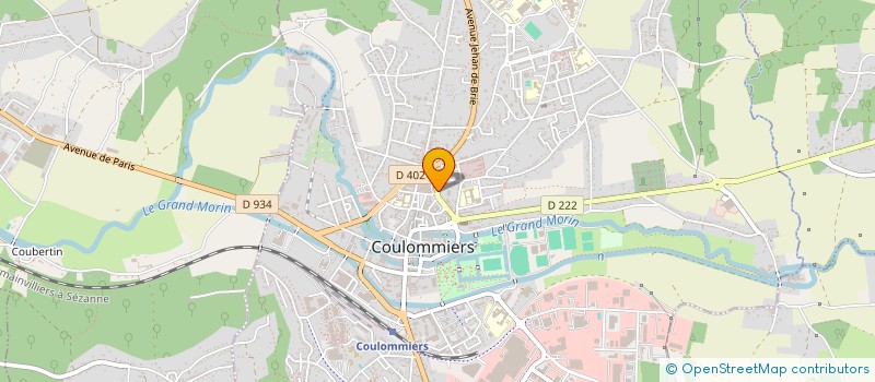localisation de l'entreprise MADAME CASSANDRE CREPIN à COULOMMIERS