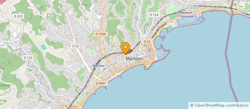 localisation de l'entreprise MADAME CASSANDRE DE SIGALDI à MENTON