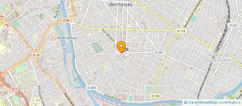localisation de l'entreprise MADAME CASSANDRE DEPELCHIN à SAINT-MAUR-DES-FOSSES