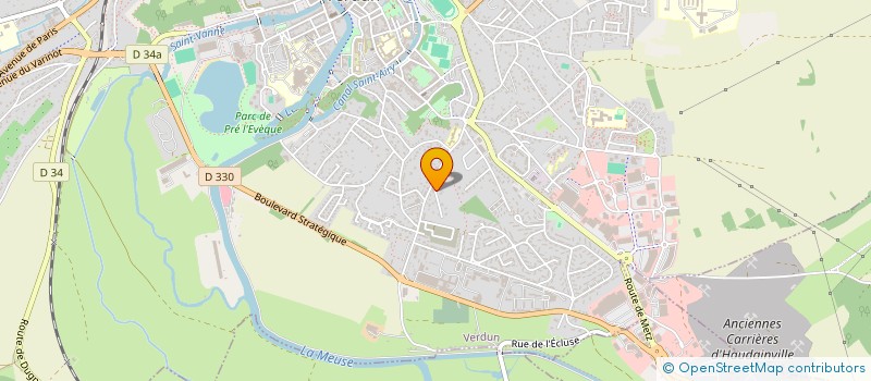 localisation de l'entreprise MADAME CASSANDRE DERCHU  VERDUN
