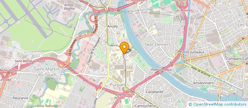 localisation de l'entreprise MADAME CASSANDRE DESAUBRY à TOULOUSE