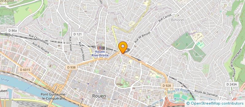 localisation de l'entreprise MADAME CASSANDRE DUPUIS  ROUEN