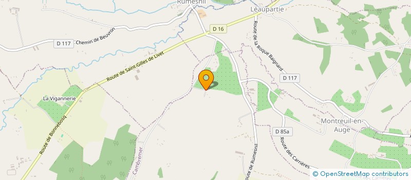 localisation de l'entreprise MADAME CASSANDRE ERNOULT à CAMBREMER