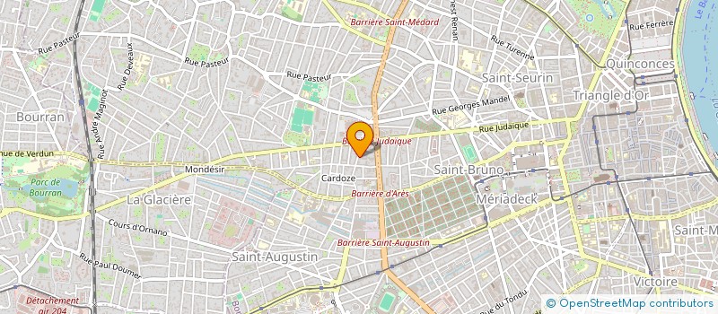 localisation de l'entreprise MADAME CASSANDRE FAURE  BORDEAUX