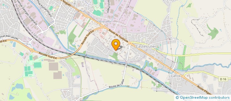 localisation de l'entreprise MADAME CASSANDRE FRIGNATI  CASTELCULIER