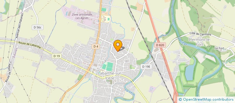 localisation de l'entreprise MADAME CASSANDRE GILLES à LABARTHE-SUR-LEZE