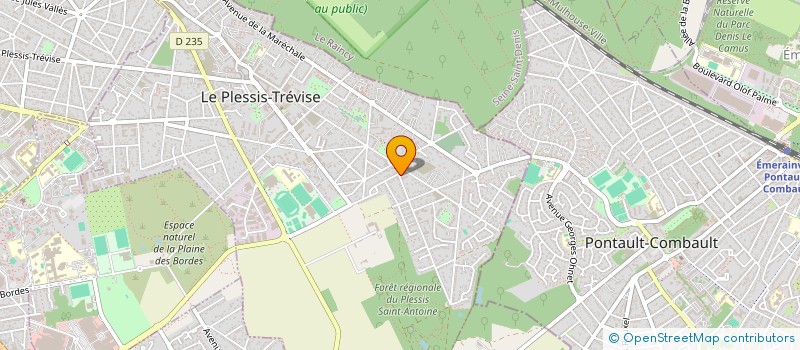 localisation de l'entreprise MADAME CASSANDRE GIROUX à LE PLESSIS-TREVISE
