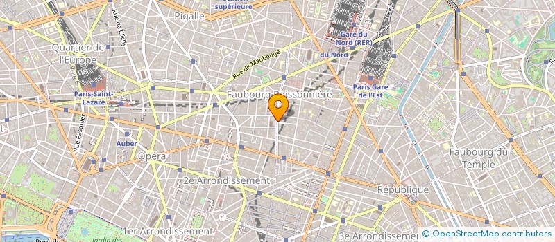 localisation de l'entreprise MADAME CASSANDRE GONNORD  PARIS