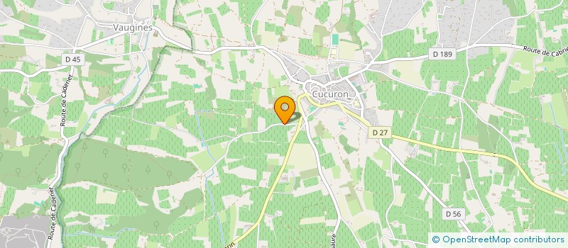 localisation de l'entreprise MADAME CASSANDRE GUDOLLE  CUCURON