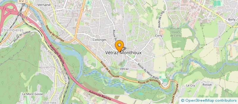 localisation de l'entreprise MADAME CASSANDRE GUGLIOTTA  VETRAZ-MONTHOUX