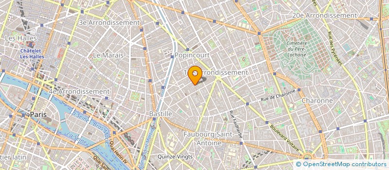 localisation de l'entreprise MADAME CASSANDRE GUIBERT  PARIS