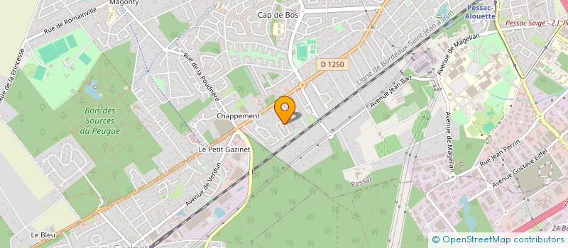 localisation de l'entreprise MADAME CASSANDRE GUILLEBAULT  L ETANG SALE