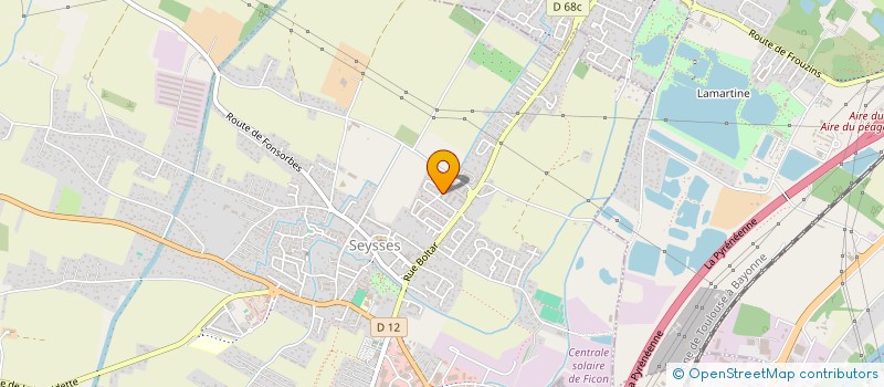 localisation de l'entreprise MADAME CASSANDRE HERVE  SEYSSES