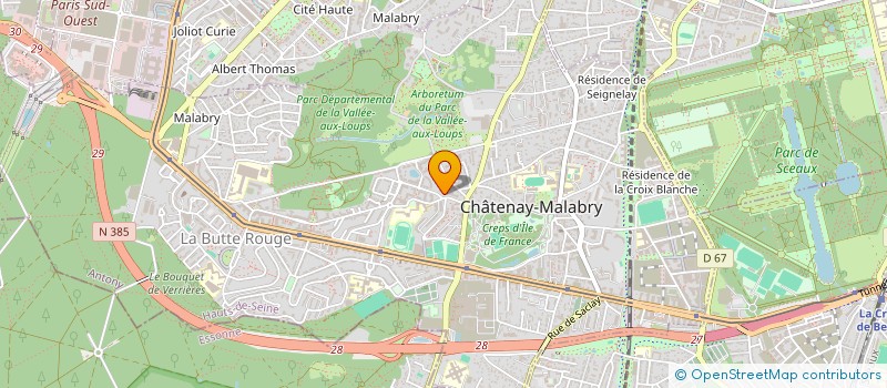 localisation de l'entreprise MADAME CASSANDRE JEANNIER à CHATENAY-MALABRY