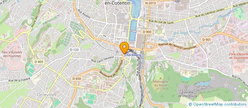 localisation de l'entreprise MADAME CASSANDRE LANGLAIS  CHERBOURG-EN-COTENTIN