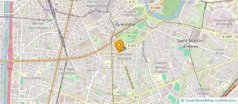 localisation de l'entreprise MADAME CASSANDRE LECLERE à GRENOBLE