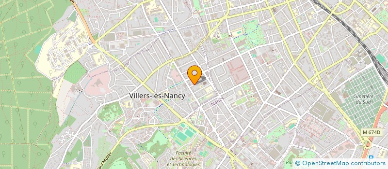 localisation de l'entreprise MADAME CASSANDRE LEDUC  VILLERS-LES-NANCY