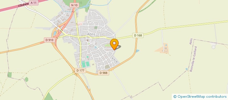 localisation de l'entreprise MADAME CASSANDRE LEVERRIER à ABLIS