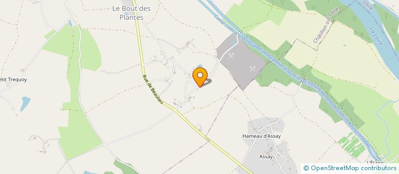 localisation de l'entreprise MADAME CASSANDRE MARTIN à CHATILLON-SUR-LOIRE